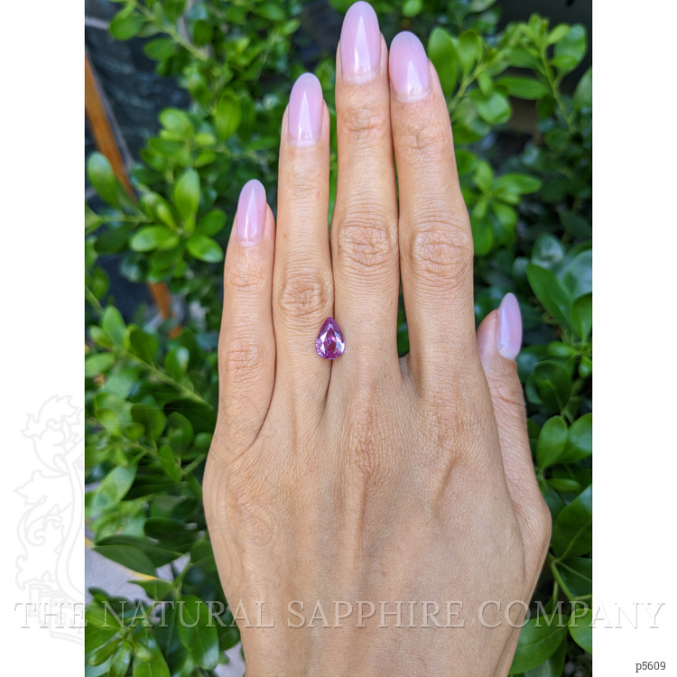 2.06 Ct. Pink Sapphire from Ceylon (Sri Lanka)