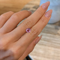 1.19 Ct. Pink Sapphire from Ceylon (Sri Lanka) Life Style