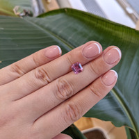 2.21 Ct. Pink Sapphire from Madagascar Life Style