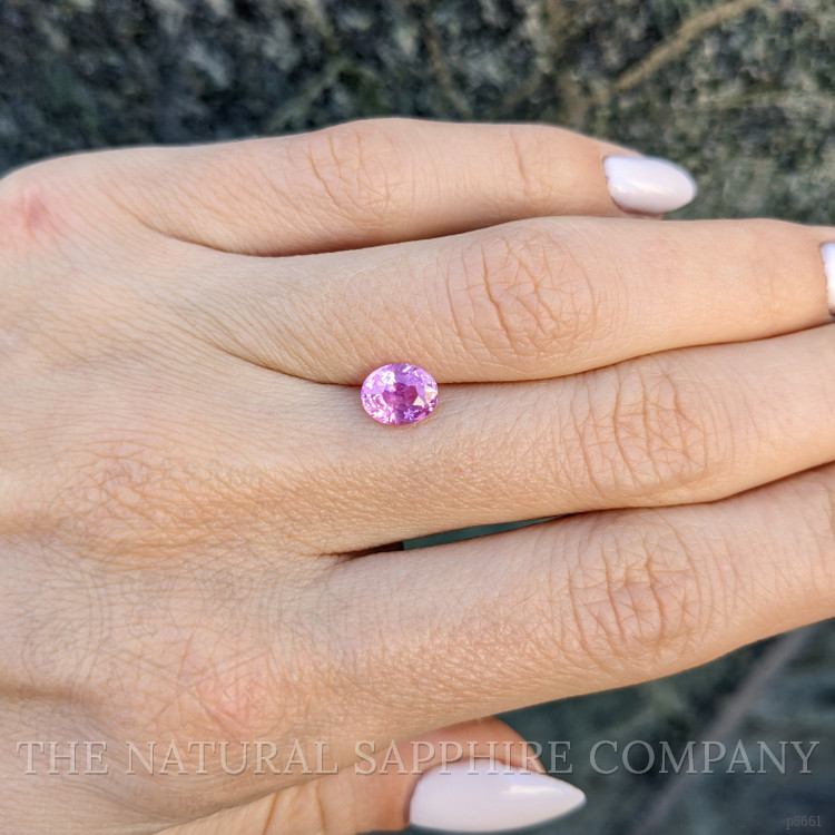 1.20 Ct. Pink Sapphire from Ceylon (Sri Lanka)