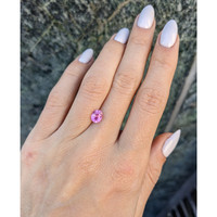 1.20 Ct. Pink Sapphire from Ceylon (Sri Lanka) Life Style