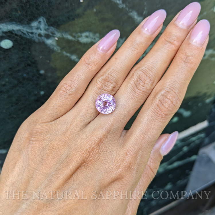 7.81 Ct. Pink Sapphire from Ceylon (Sri Lanka)