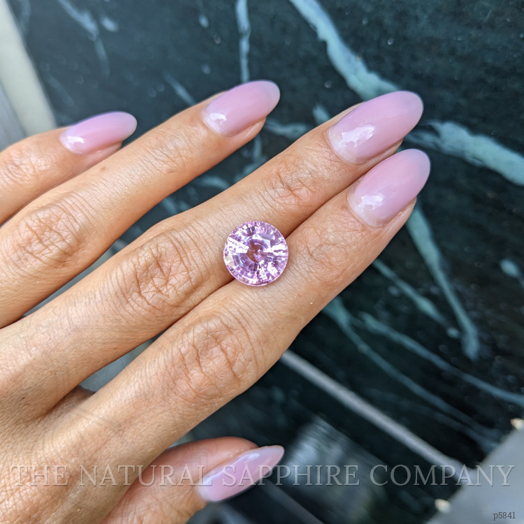 7.81 Ct. Pink Sapphire from Ceylon (Sri Lanka)
