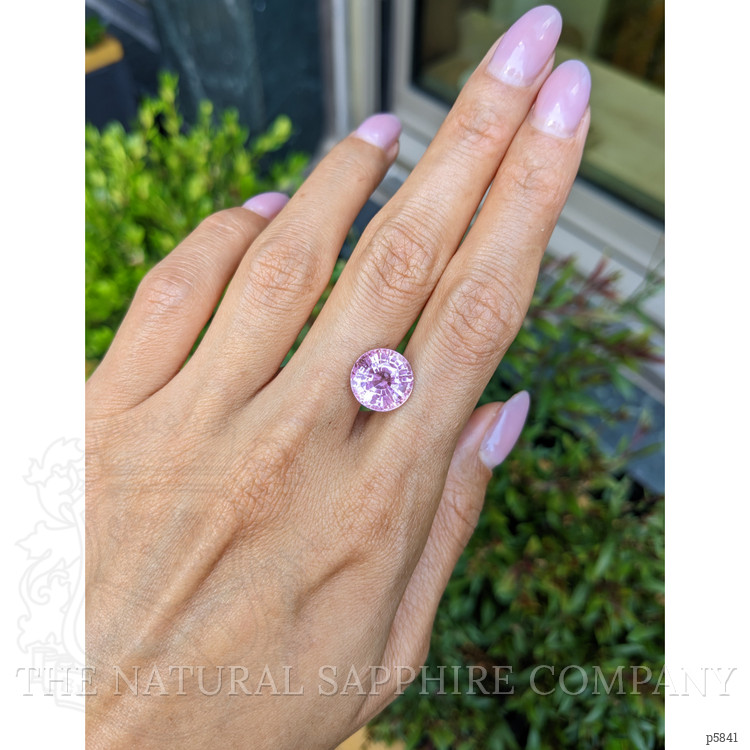 7.81 Ct. Pink Sapphire from Ceylon (Sri Lanka)