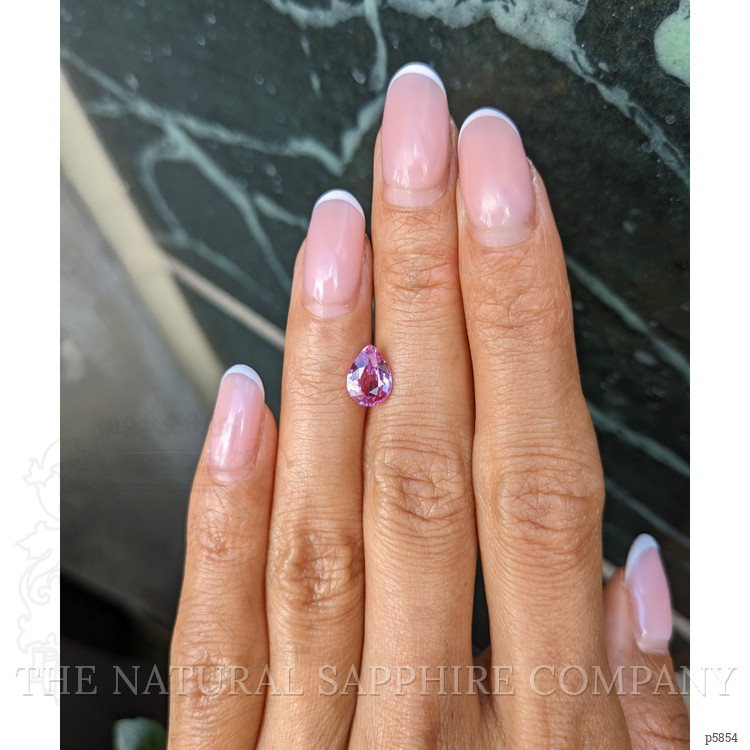 1.55 Ct. Purplish Pink Sapphire from Ceylon (Sri Lanka)