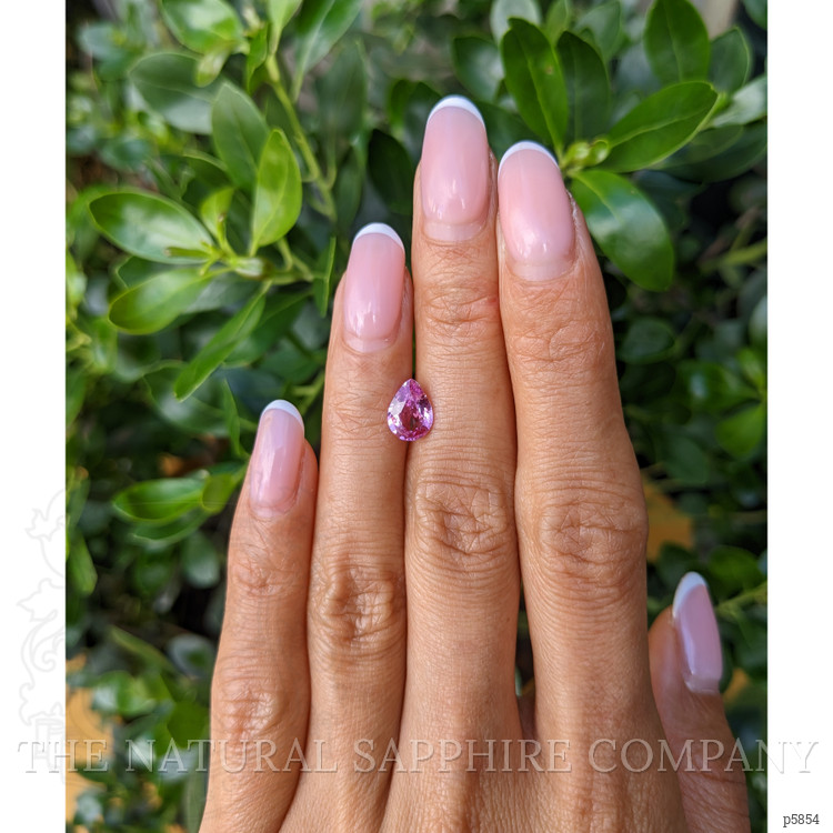 1.55 Ct. Purplish Pink Sapphire from Ceylon (Sri Lanka)