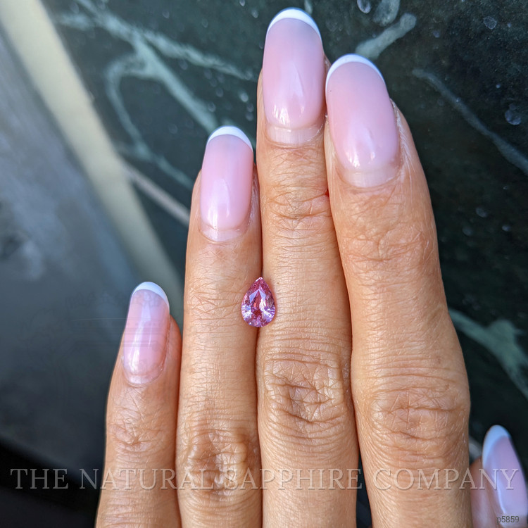 1.15 Ct. Pink Sapphire from Ceylon (Sri Lanka)