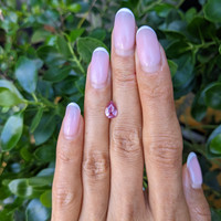 1.15 Ct. Pink Sapphire from Ceylon (Sri Lanka) Life Style