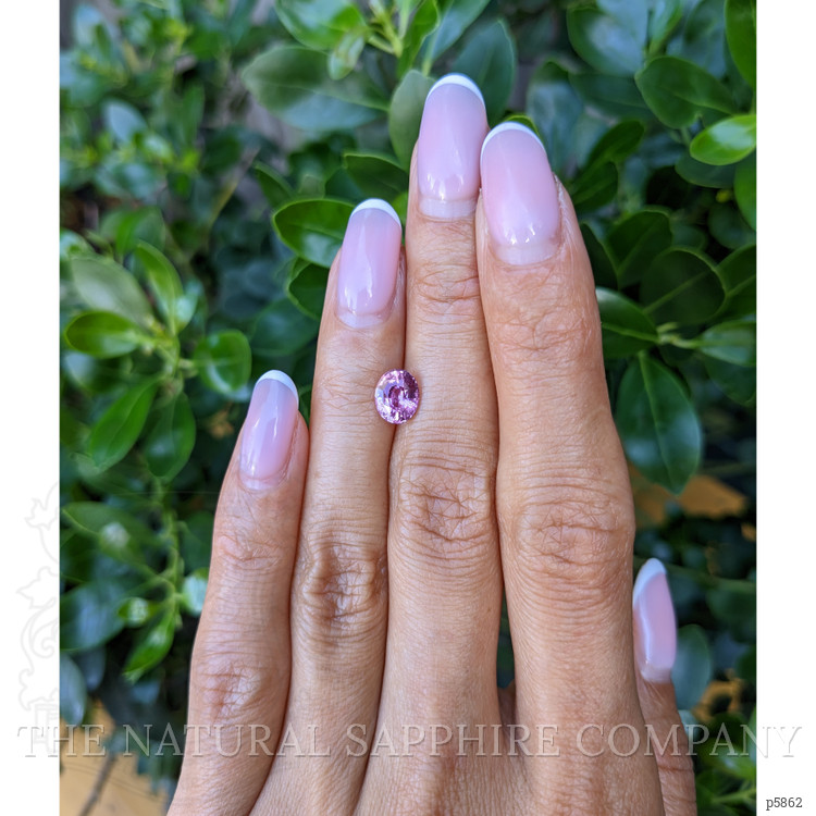 1.51 Ct. Purplish Pink Sapphire from Ceylon (Sri Lanka)