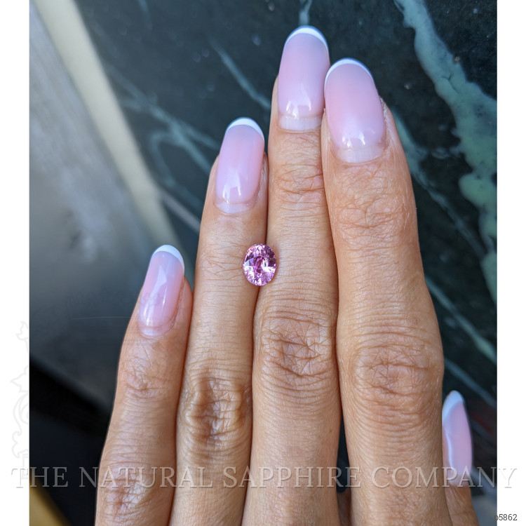 1.51 Ct. Purplish Pink Sapphire from Ceylon (Sri Lanka)