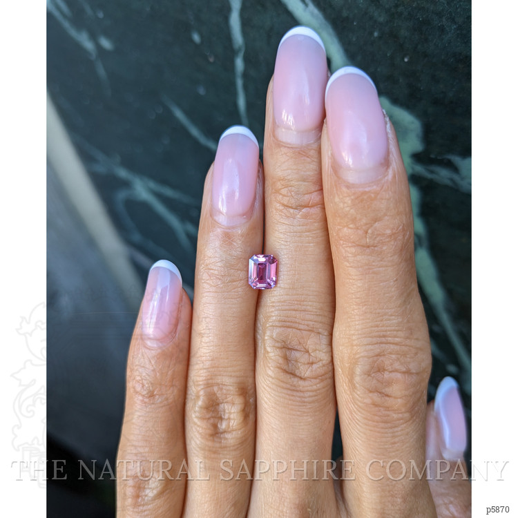 1.31 Ct. Purplish Pink Sapphire from Ceylon (Sri Lanka)
