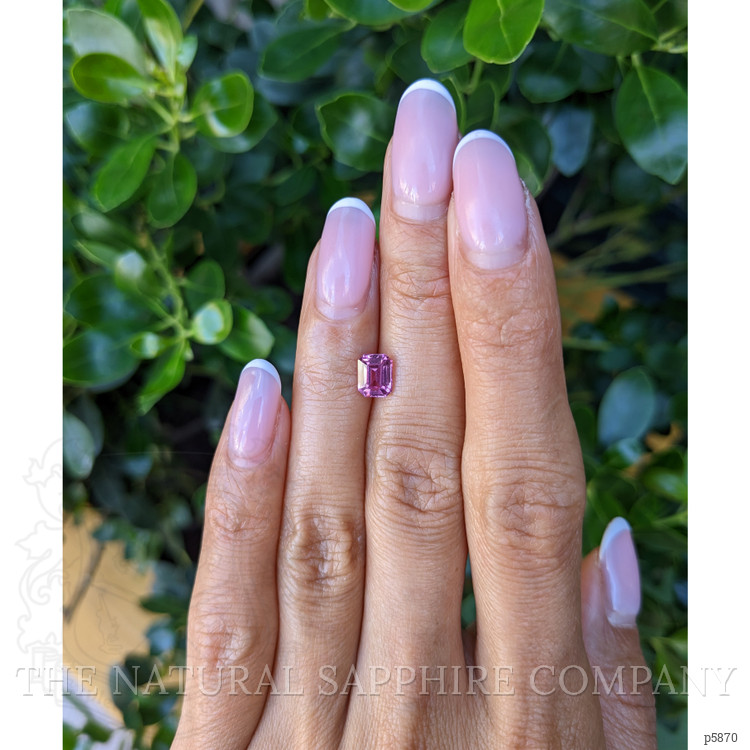 1.31 Ct. Purplish Pink Sapphire from Ceylon (Sri Lanka)