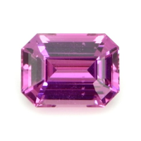 1.55 Ct. Purplish Pink Sapphire from Madagascar Video