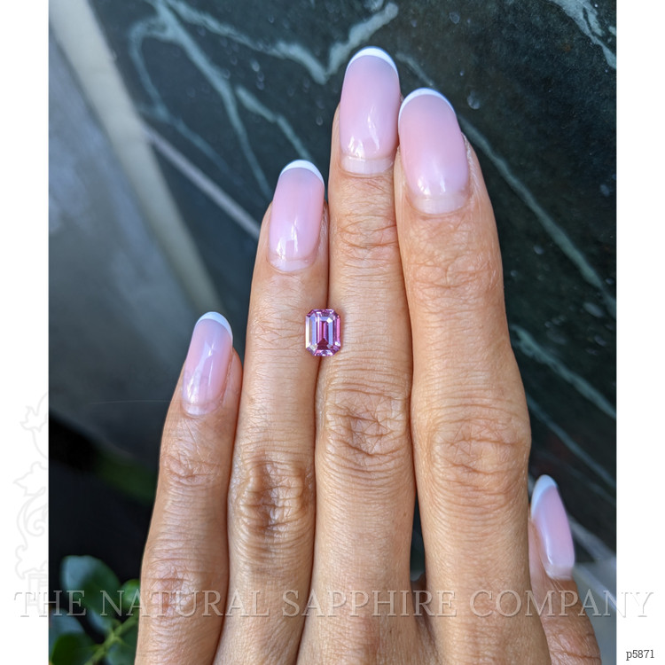 1.55 Ct. Purplish Pink Sapphire from Madagascar