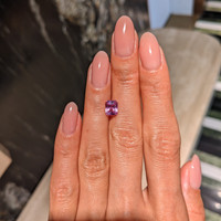 1.66 Ct. Pink Sapphire from Ceylon (Sri Lanka) Life Style