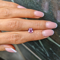 1.59 Ct. Purplish Pink Sapphire from Madagascar Life Style