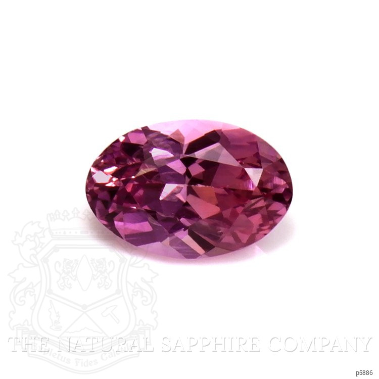 0.62 Ct. Reddish Pink Sapphire from Ceylon (Sri Lanka)