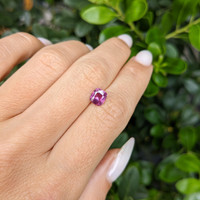 1.00 Ct. Pink Sapphire from Ceylon (Sri Lanka) Life Style
