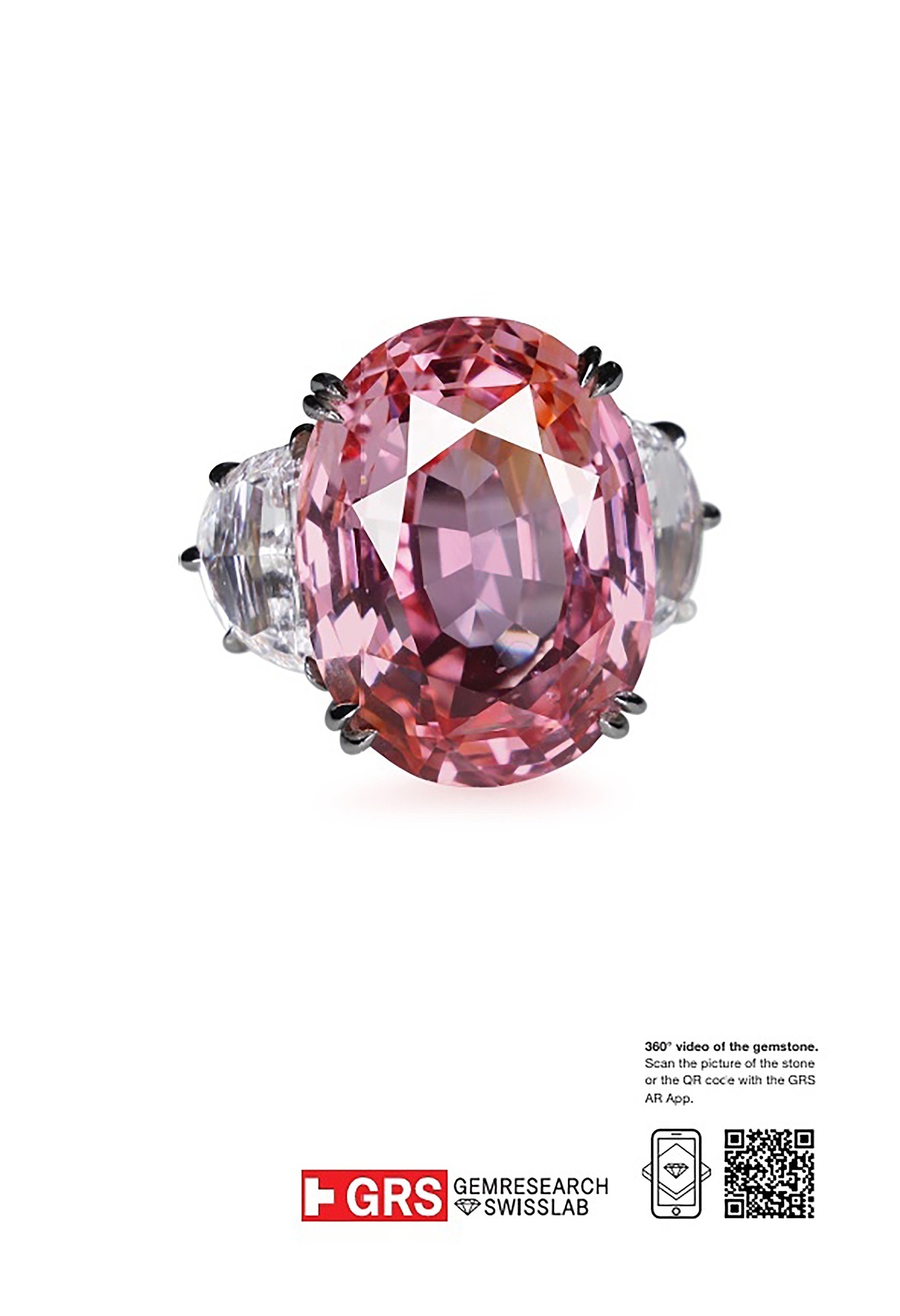 28.85 Ct. Padparadscha Sapphire from Madagascar