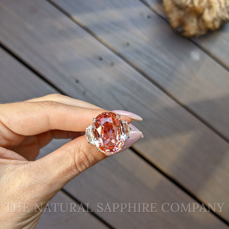 28.85 Ct. Padparadscha Sapphire from Madagascar