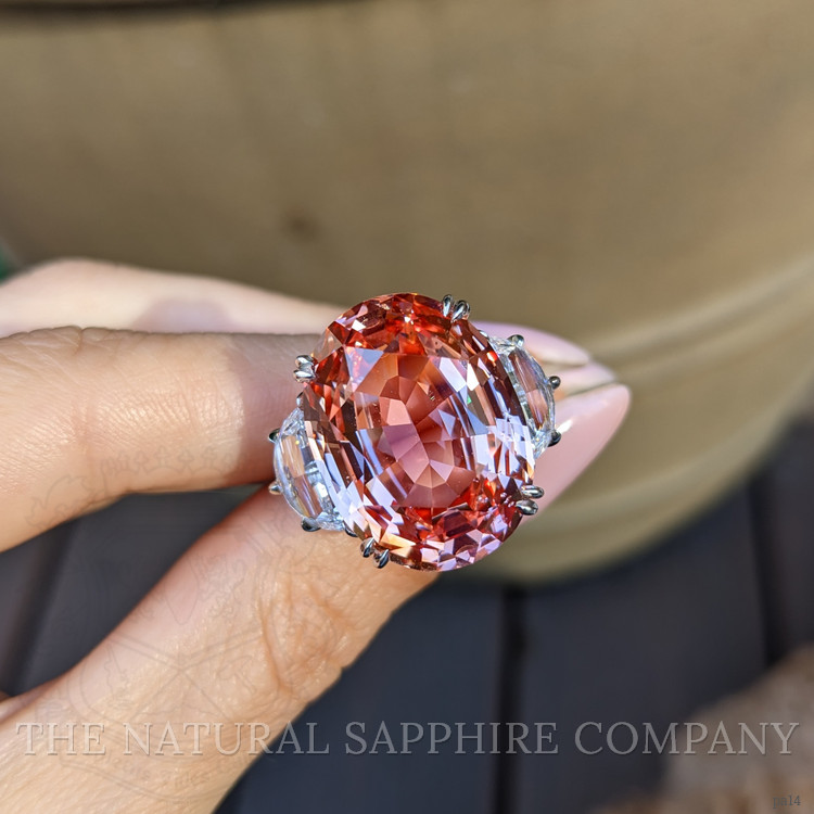 28.85 Ct. Padparadscha Sapphire from Madagascar