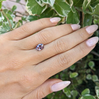1.63 Ct. Sapphire from Mozambique Life Style