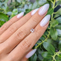 0.60 Ct. Padparadscha Sapphire from Ceylon (Sri Lanka) Life Style