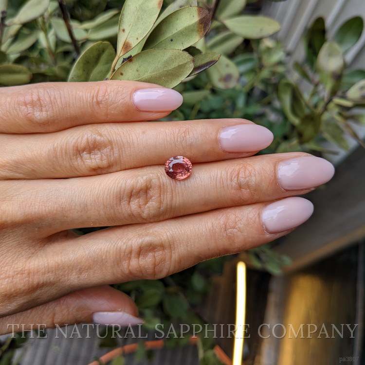 2.06 Ct. Padparadscha Sapphire from Ceylon (Sri Lanka)
