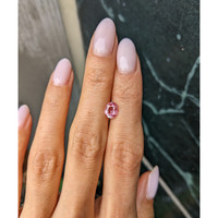 1.13 Ct. Padparadscha Sapphire from Madagascar Life Style