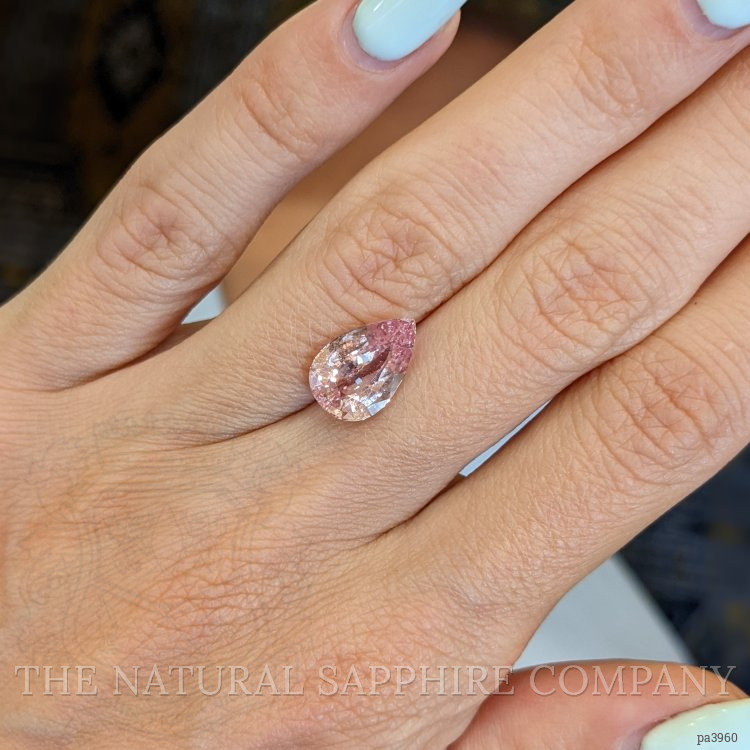 4.17 Ct. Padparadscha Sapphire from Ceylon (Sri Lanka)