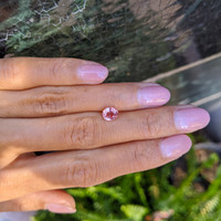 1.30 Ct. Padparadscha Sapphire from Ceylon (Sri Lanka) Life Style