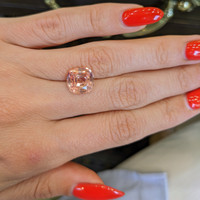5.19 Ct. Padparadscha Sapphire from Madagascar Life Style