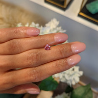 1.06 Ct. Padparadscha Sapphire from Ceylon (Sri Lanka) Life Style