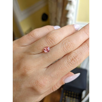 1.03 Ct. Padparadscha Sapphire from Ceylon (Sri Lanka) Life Style