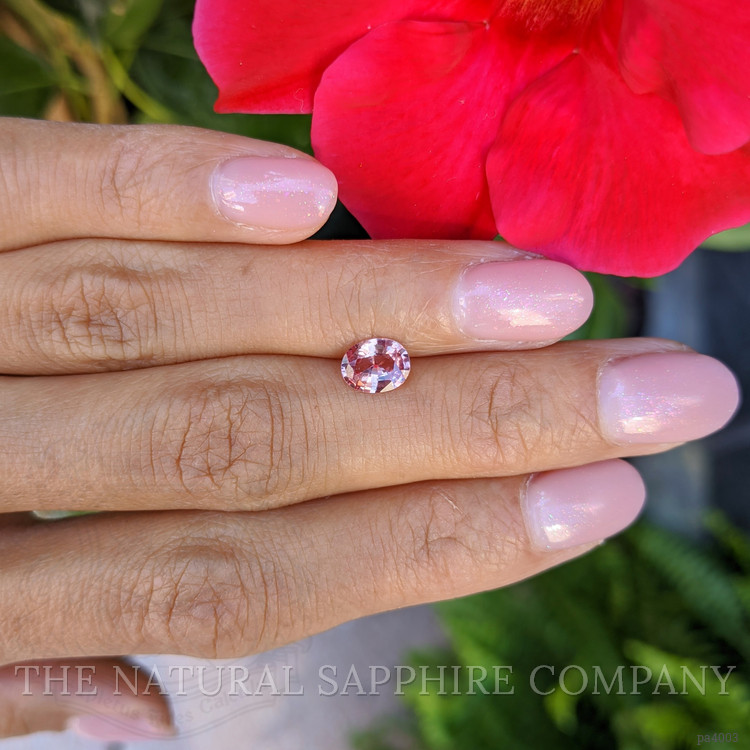 1.01 Ct. Padparadscha Sapphire from Ceylon (Sri Lanka)