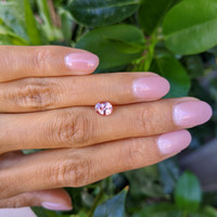 1.07 Ct. Padparadscha Sapphire from Ceylon (Sri Lanka) Life Style