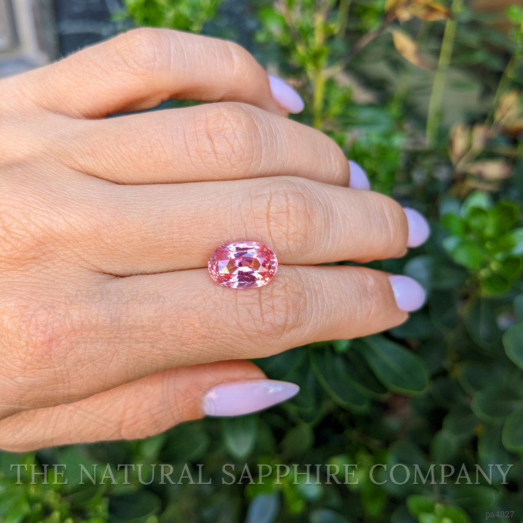 5.15 Ct. Padparadscha Sapphire from Ceylon (Sri Lanka)