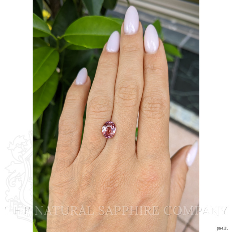 2.82 Ct. Padparadscha Sapphire from Ceylon (Sri Lanka)
