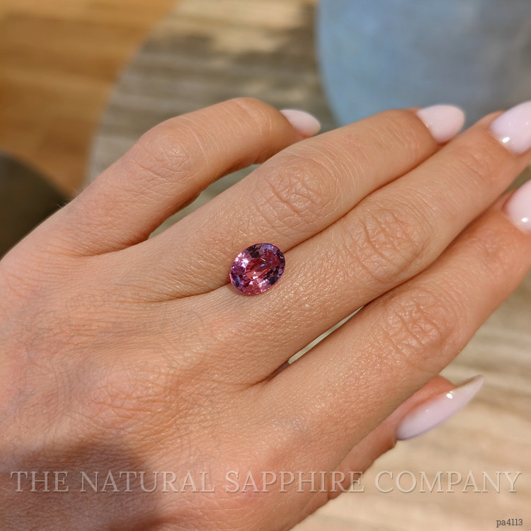 2.82 Ct. Padparadscha Sapphire from Ceylon (Sri Lanka)