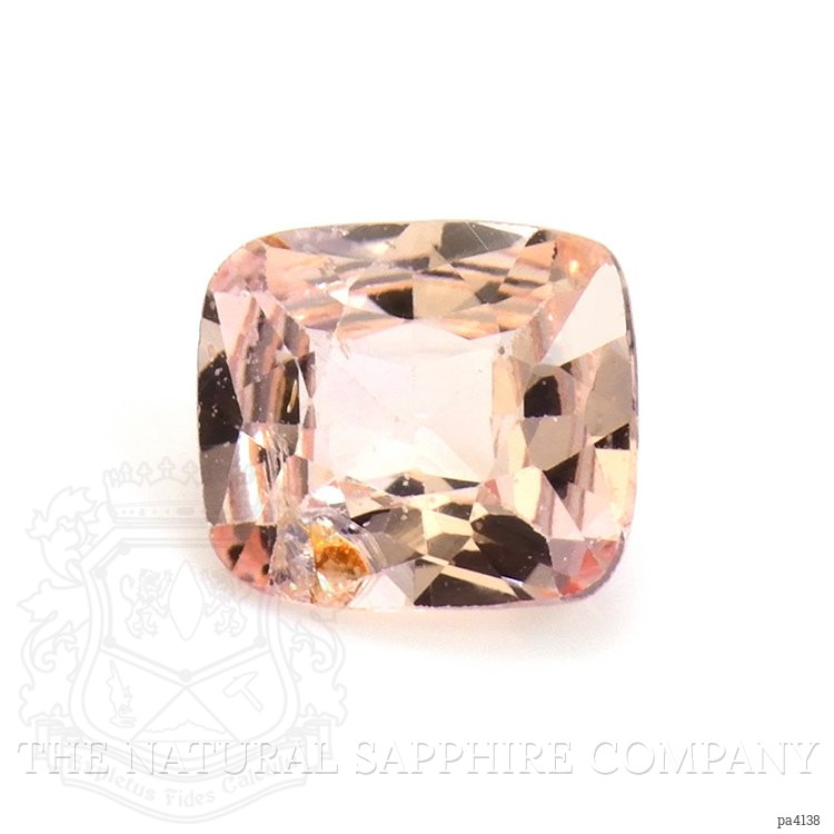 0.76 Ct. Peach Sapphire from Ceylon (Sri Lanka)