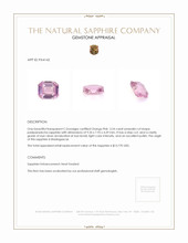 3.24 Ct. Sapphire from Madagascar Appraisal
