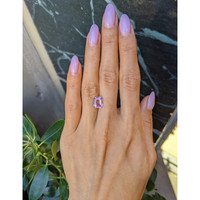 3.24 Ct. Padparadscha Sapphire from Madagascar Life Style