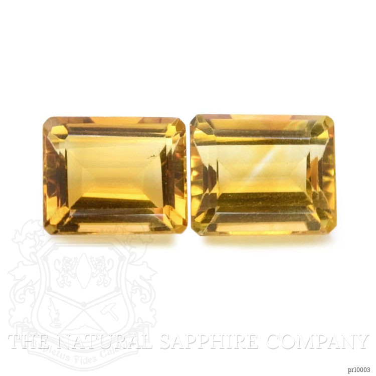 9.23 Ct.Tw. Citrine Pair from Brazil