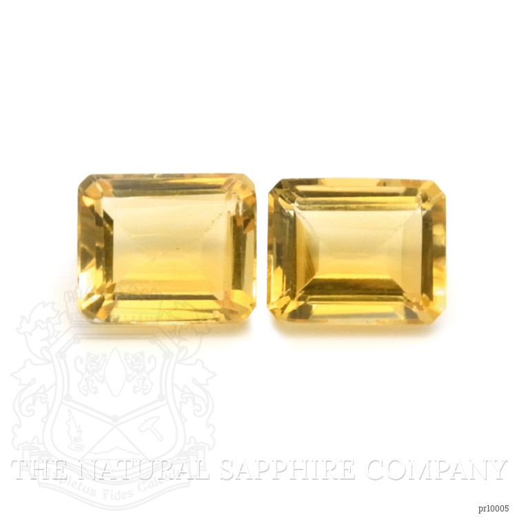 8.26 Ct.Tw. Citrine Pair from Brazil