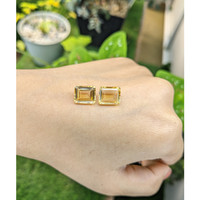 7.74 Ct.Tw.Total Carat Weight Citrine Pair from Brazil Life Style