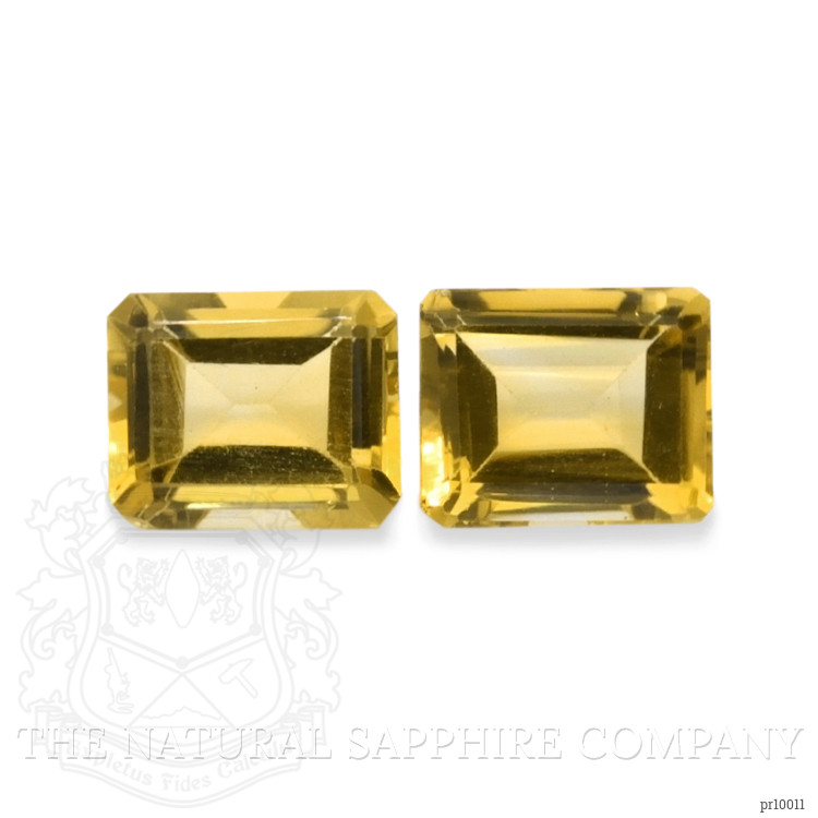 8.30 Ct.Tw. Citrine Pair from Brazil