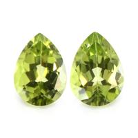 1.48&nbsp;Ct.Tw.Total Carat Weight Peridot Pair from Ceylon (Sri Lanka) Video