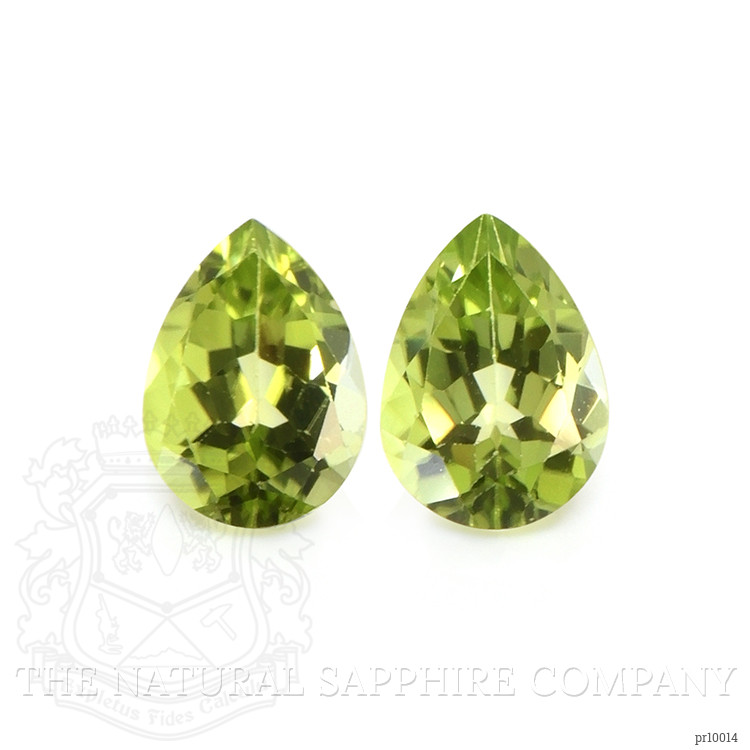 1.48 Ct.Tw. Peridot Pair from Ceylon (Sri Lanka)