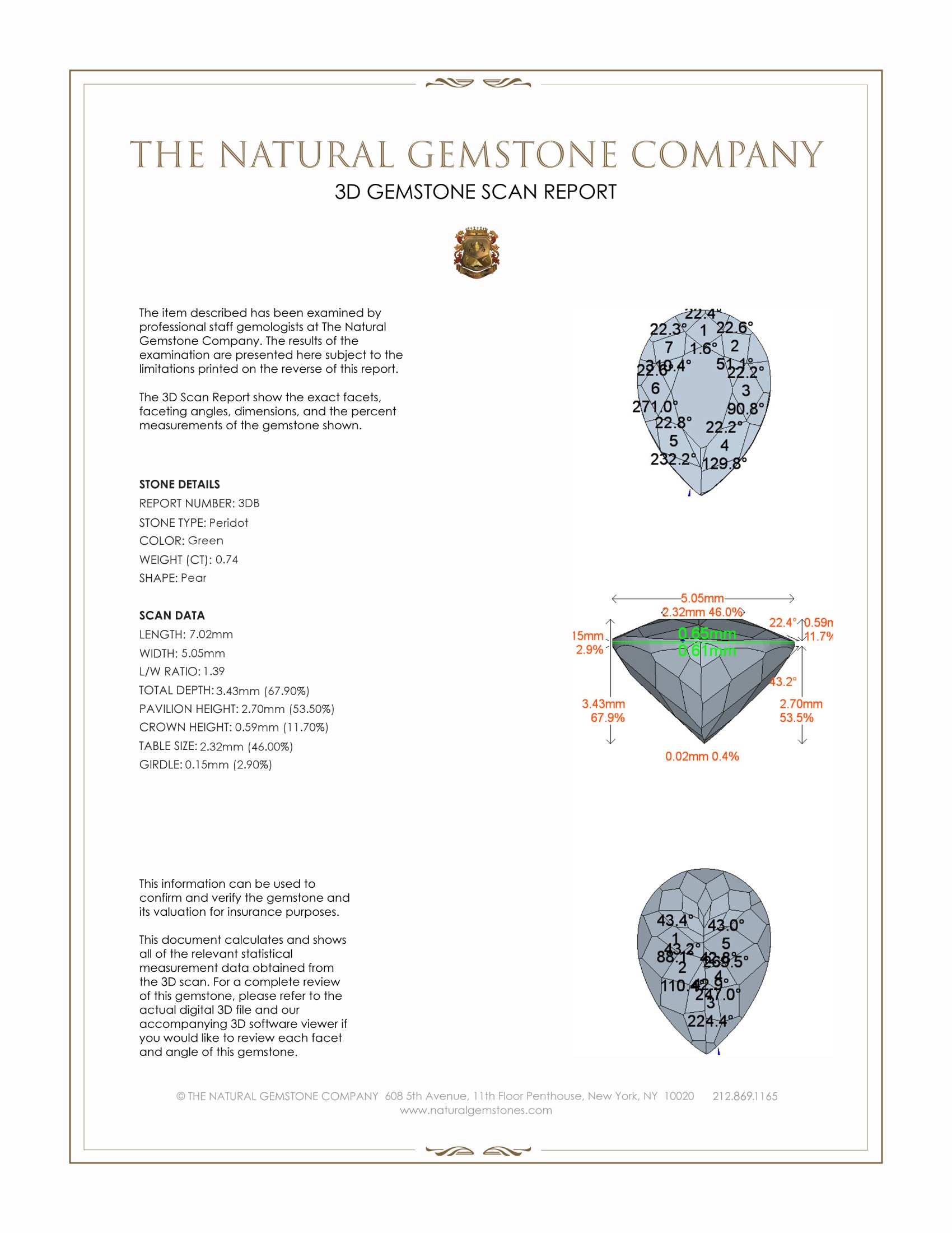 1.42 Ct.Tw. Peridot Pair from Ceylon (Sri Lanka)