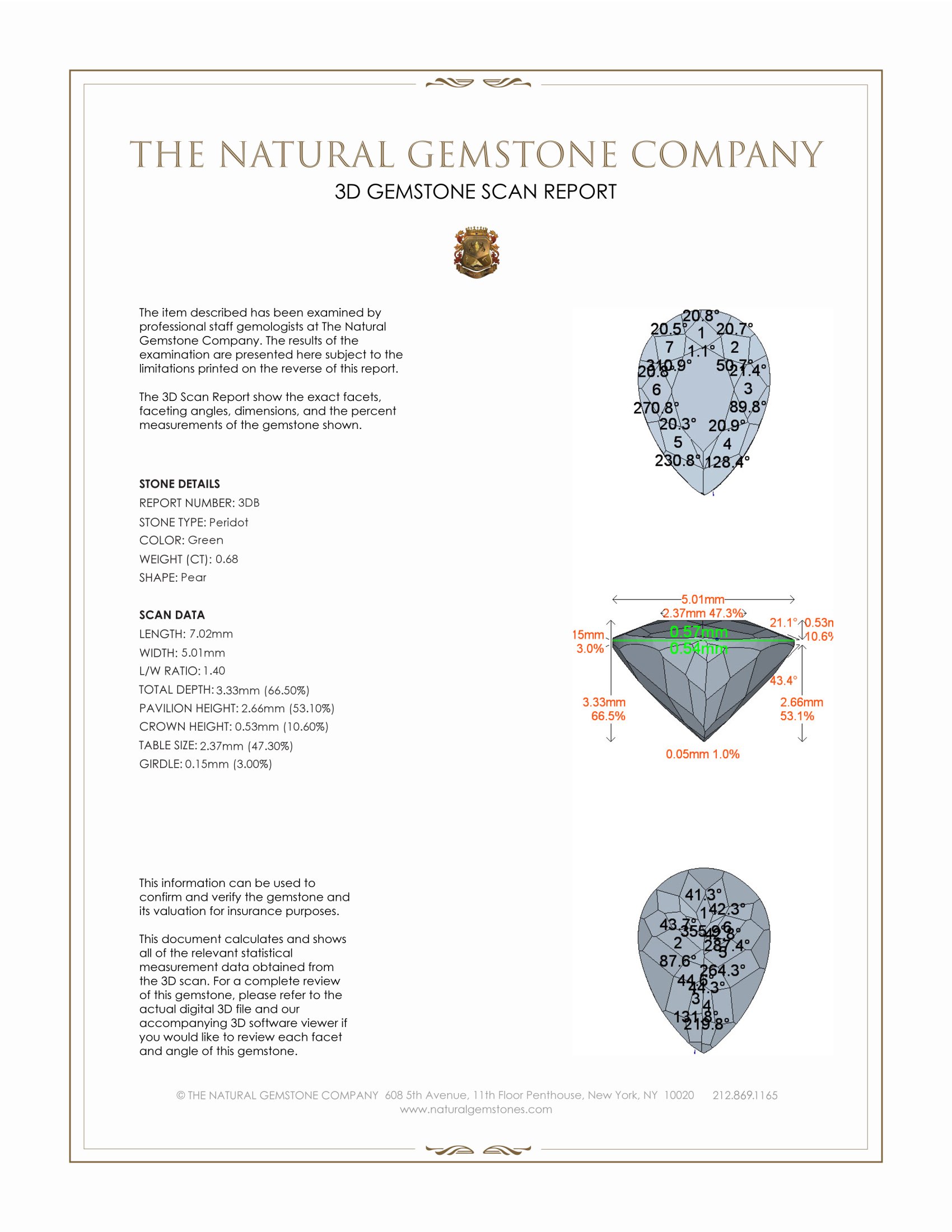 1.42 Ct.Tw. Peridot Pair from Ceylon (Sri Lanka)
